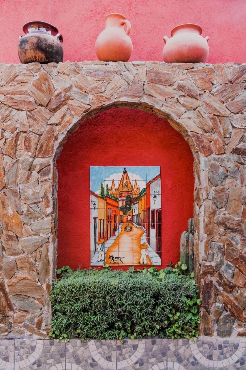 Casa Loteria Acomodação com café da manhã San Miguel de Allende Exterior foto