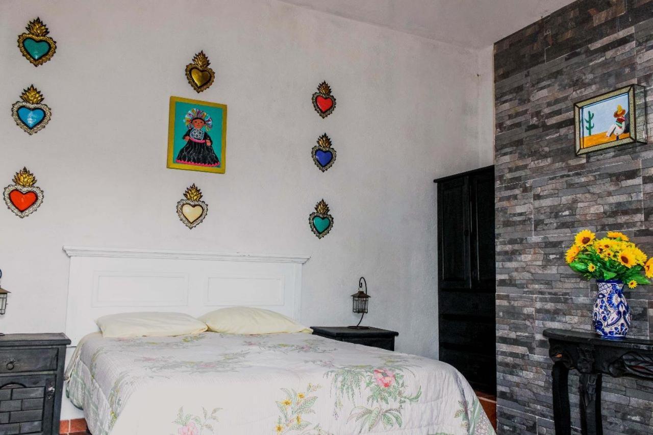 Casa Loteria Acomodação com café da manhã San Miguel de Allende Exterior foto